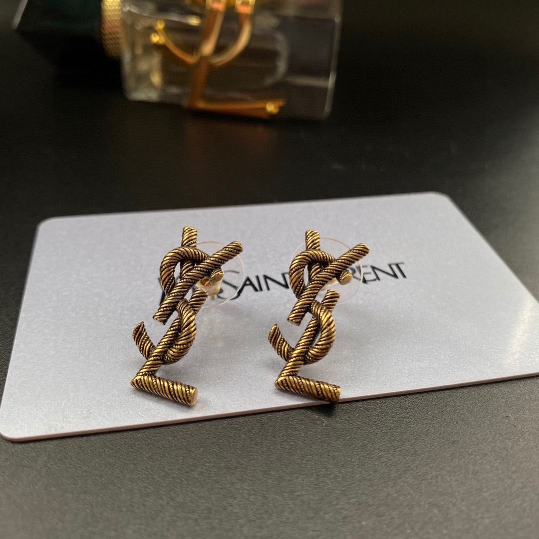 ysl earrings fake