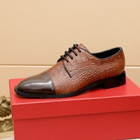 $80.00 USD Salvatore Ferragamo Leather Shoes For Men #909245