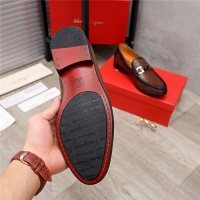 $82.00 USD Salvatore Ferragamo Leather Shoes For Men #910119