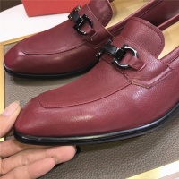 $88.00 USD Salvatore Ferragamo Leather Shoes For Men #910779