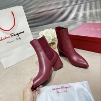 $128.00 USD Salvatore Ferragamo Boots For Women #916139