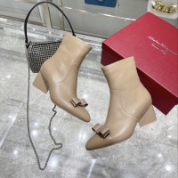 $128.00 USD Salvatore Ferragamo Boots For Women #916146