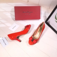 $85.00 USD Salvatore Ferragamo High-Heeled Shoes For Women #916160