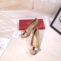 $85.00 USD Salvatore Ferragamo High-Heeled Shoes For Women #916161