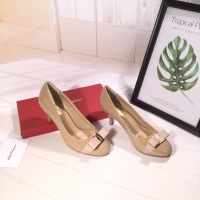 $85.00 USD Salvatore Ferragamo High-Heeled Shoes For Women #916161