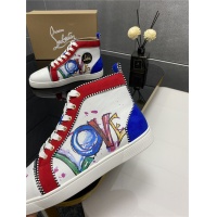 $98.00 USD Christian Louboutin High Tops Shoes For Men #916264