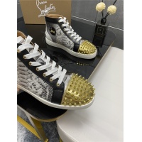 $98.00 USD Christian Louboutin High Tops Shoes For Men #916265