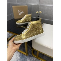 $100.00 USD Christian Louboutin High Tops Shoes For Men #916266