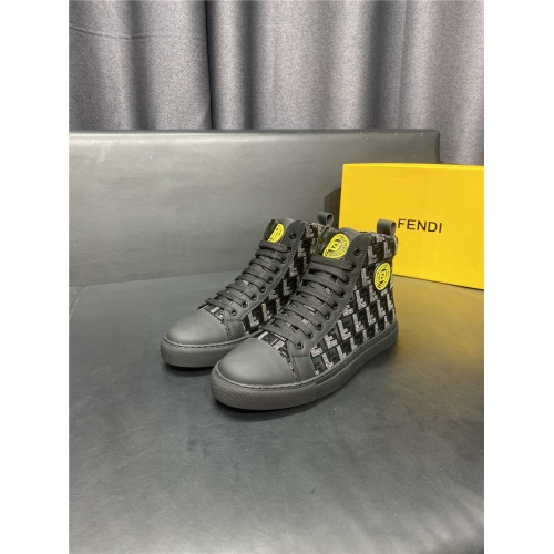 Fendi High Tops Casual Shoes For Men #916551