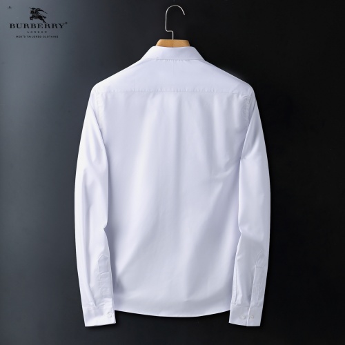 Replica Burberry Shirts Long Sleeved For Men #916746 $56.00 USD for Wholesale