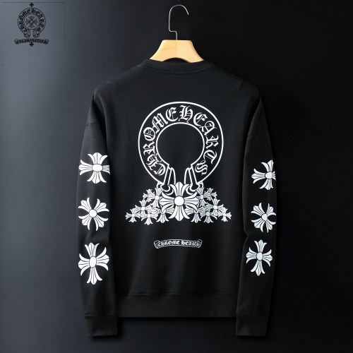 Replica Chrome Hearts Hoodies Long Sleeved For Men #916761 $56.00 USD for Wholesale