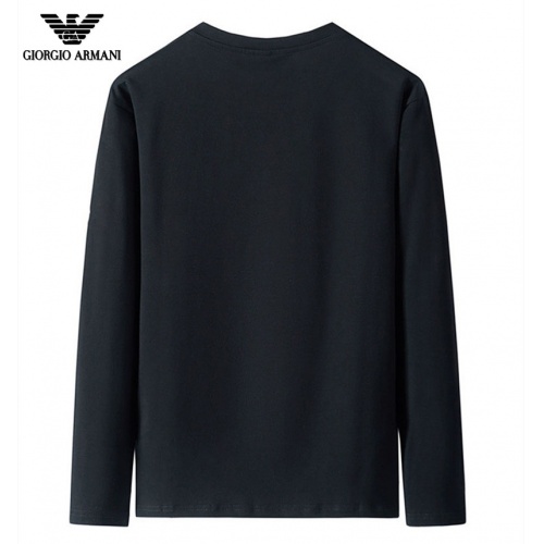 Replica Armani T-Shirts Long Sleeved For Men #916848 $35.00 USD for Wholesale