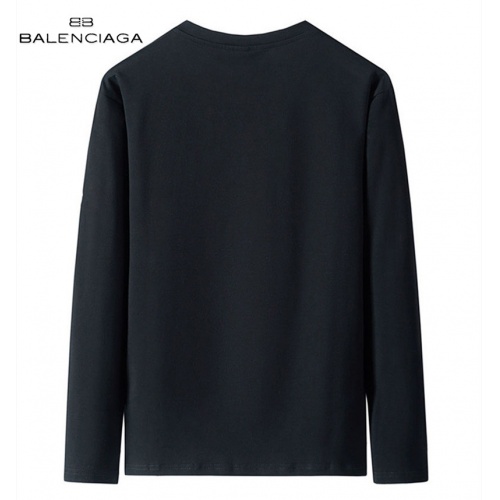 Replica Balenciaga T-Shirts Long Sleeved For Men #916850 $35.00 USD for Wholesale