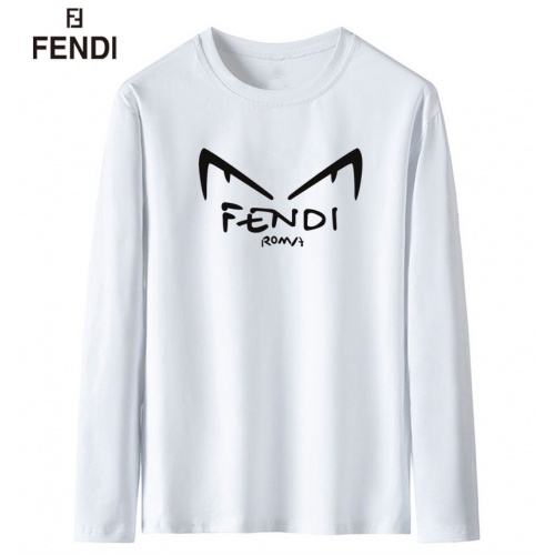 Fendi T-Shirts Long Sleeved For Men #916871 $35.00 USD, Wholesale Replica Fendi T-Shirts