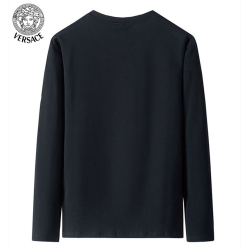 Replica Versace T-Shirts Long Sleeved For Men #916887 $35.00 USD for Wholesale