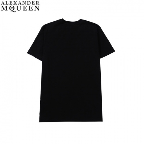 Replica Alexander McQueen T-shirts Short Sleeved For Men #916904 $29.00 USD for Wholesale