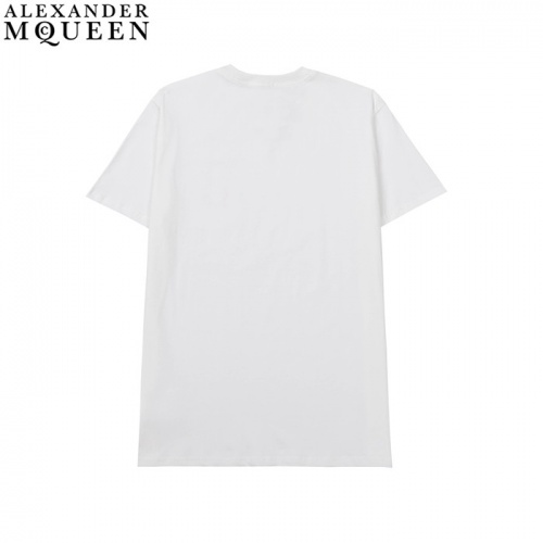 Replica Alexander McQueen T-shirts Short Sleeved For Men #916905 $29.00 USD for Wholesale