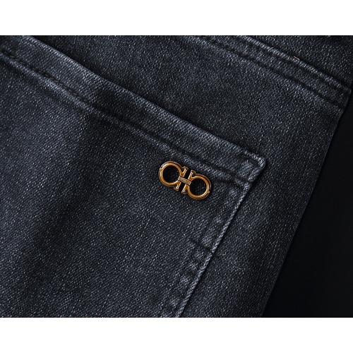 Replica Salvatore Ferragamo Jeans For Men #916986 $60.00 USD for Wholesale