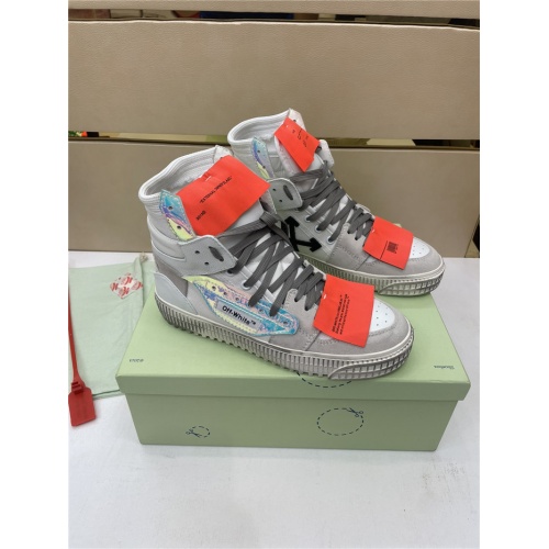 Off-White High Tops Shoes For Men #917115 $112.00 USD, Wholesale Replica Off-White High Tops Shoes