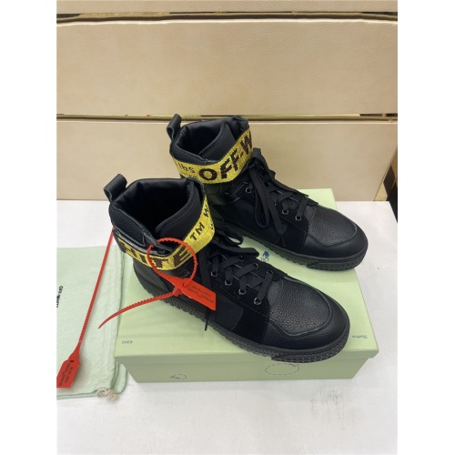 Off-White High Tops Shoes For Men #917117 $112.00 USD, Wholesale Replica Off-White High Tops Shoes
