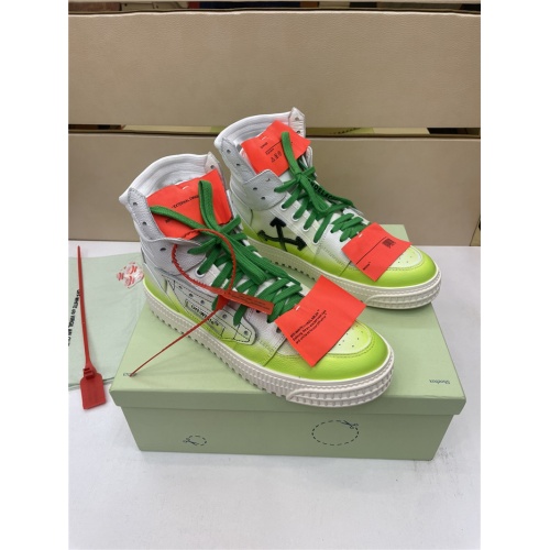 Off-White High Tops Shoes For Men #917121 $112.00 USD, Wholesale Replica Off-White High Tops Shoes