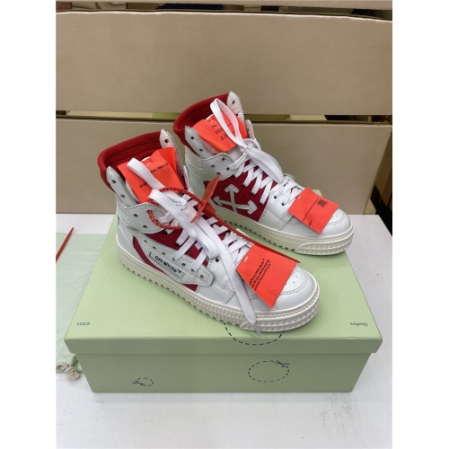 Off-White High Tops Shoes For Men #917122 $112.00 USD, Wholesale Replica Off-White High Tops Shoes