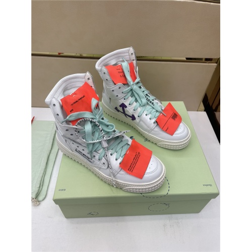 Off-White High Tops Shoes For Men #917123 $112.00 USD, Wholesale Replica Off-White High Tops Shoes