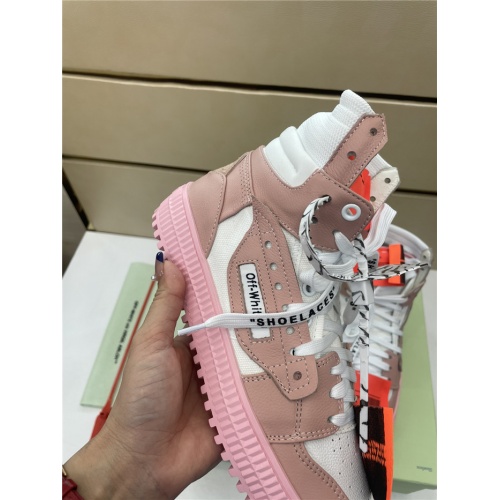 Replica Off-White High Tops Shoes For Women #917137 $112.00 USD for Wholesale