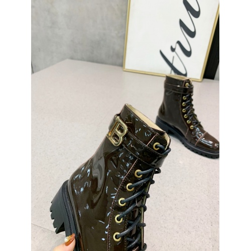 Replica Balmain Boots For Women #917287 $150.00 USD for Wholesale