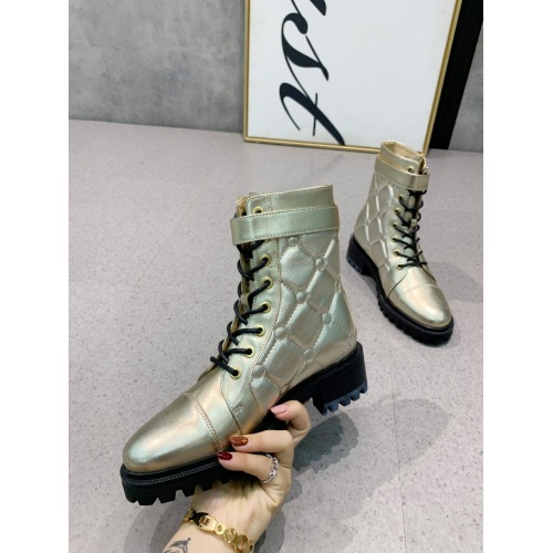Replica Balmain Boots For Women #917296 $150.00 USD for Wholesale