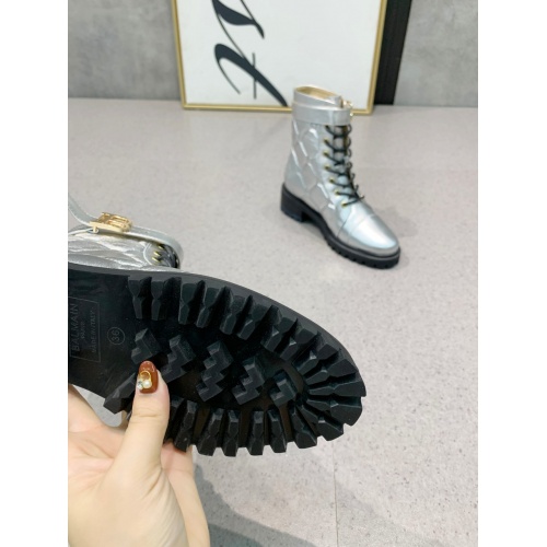 Replica Balmain Boots For Women #917297 $150.00 USD for Wholesale