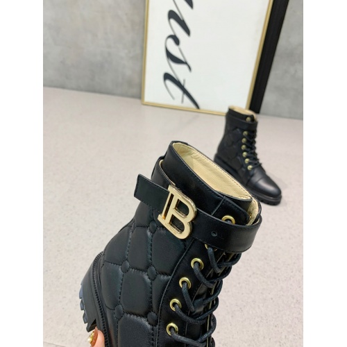 Replica Balmain Boots For Women #917298 $150.00 USD for Wholesale