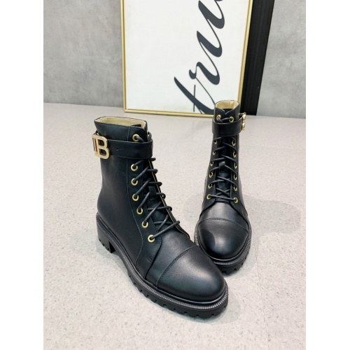Replica Balmain Boots For Women #917299 $150.00 USD for Wholesale