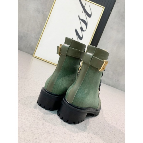 Replica Balmain Boots For Women #917308 $150.00 USD for Wholesale