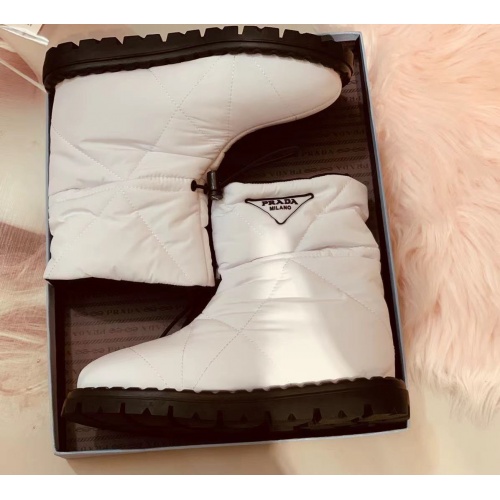Replica Prada Boots For Women #917323 $100.00 USD for Wholesale