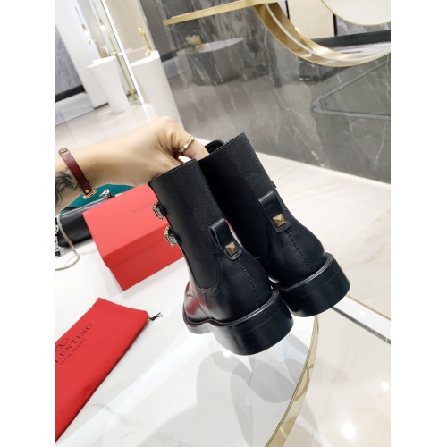 Replica Valentino Boots For Women #917346 $98.00 USD for Wholesale