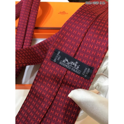 Replica Hermes Necktie For Men #917382 $41.00 USD for Wholesale