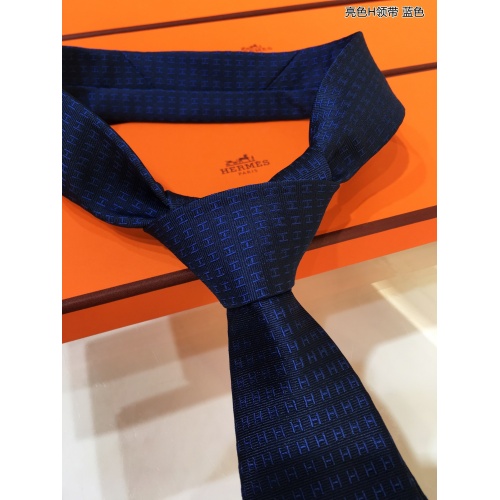 Replica Hermes Necktie For Men #917384 $41.00 USD for Wholesale
