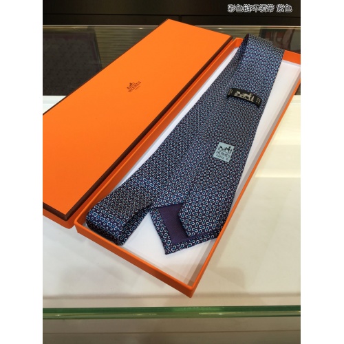 Replica Hermes Necktie For Men #917391 $61.00 USD for Wholesale