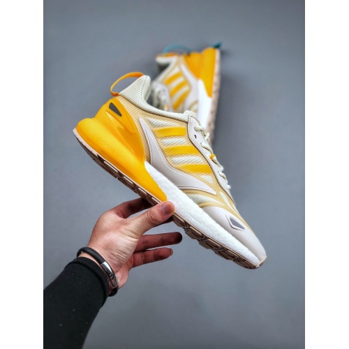 Replica Adidas ZX Shoes For Men #917445 $83.00 USD for Wholesale