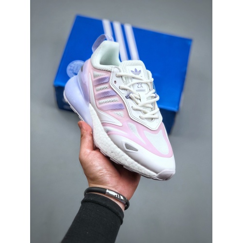 Replica Adidas ZX Shoes For Women #917453 $83.00 USD for Wholesale