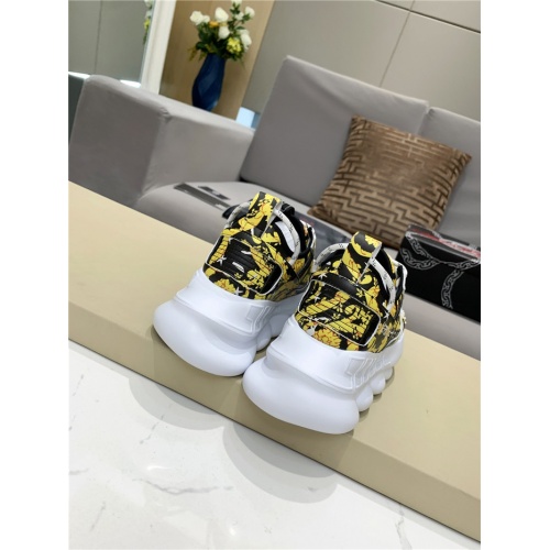 Replica Versace Casual Shoes For Men #917469 $98.00 USD for Wholesale