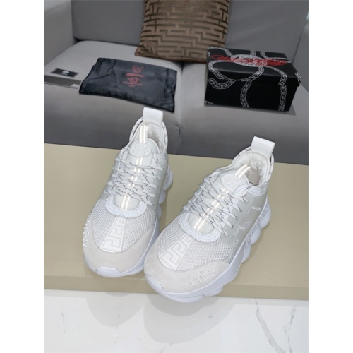 Replica Versace Casual Shoes For Men #917480 $98.00 USD for Wholesale