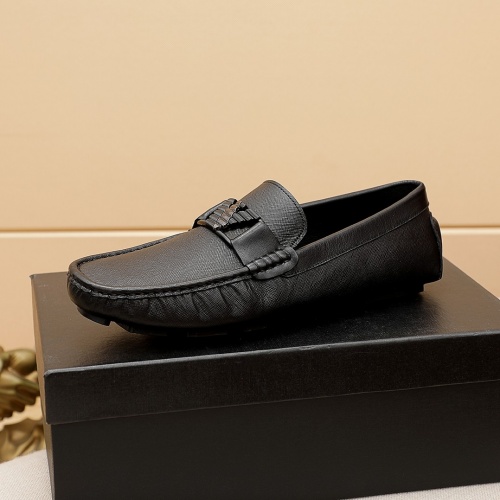 Replica Armani Leather Shoes For Men #917512 $72.00 USD for Wholesale