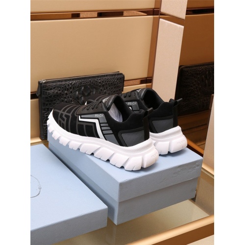 Replica Prada Casual Shoes For Men #917557 $85.00 USD for Wholesale