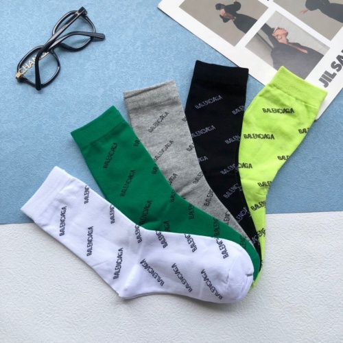 Replica Balenciaga Socks #917781 $28.00 USD for Wholesale