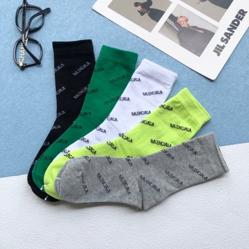 Replica Balenciaga Socks #917781 $28.00 USD for Wholesale