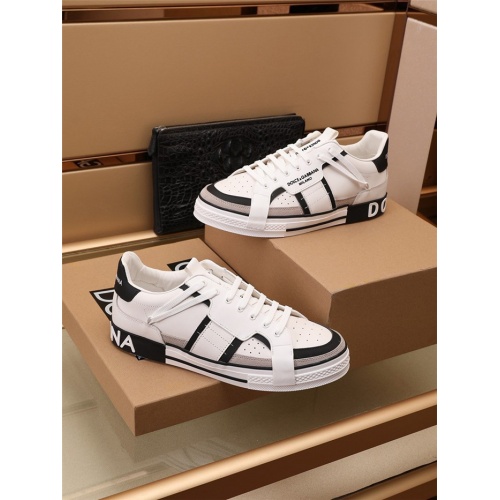 Replica Dolce & Gabbana D&G Casual Shoes For Men #917825 $88.00 USD for Wholesale