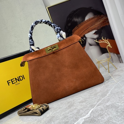 Fendi AAA Quality Handbags For Women #917917 $135.00 USD, Wholesale Replica Fendi AAA Quality Handbags