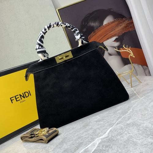 Fendi AAA Quality Handbags For Women #917918 $135.00 USD, Wholesale Replica Fendi AAA Quality Handbags